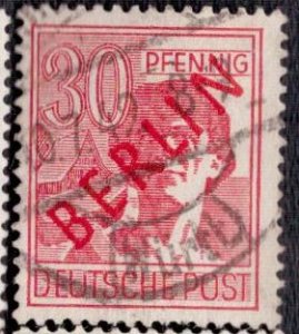 Germany Berlin 9N28 1949 Used