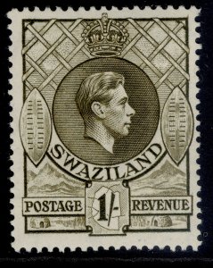 SWAZILAND GVI SG35a, 1s brown-olive, M MINT. 