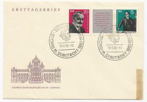 Germany DDR Scott #610A First Day Cover June 18, 1963 Unaddressed