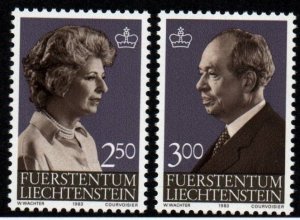 Liechtenstein # 767 - 768 MNH