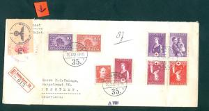 Denmark. Cover To Nederland 1942 WWII,Censored. 8 Stamps