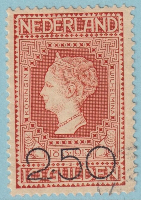 NETHERLANDS 105 USED NO FAULTS VERY FINE! - DCG