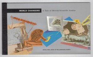 GREAT BRITAIN 1999 World Changers Prestige Booklet; Scott BK166, SG DX23; MNH