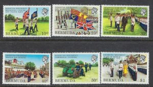 Bermuda 423-28 MNH 1982 Bermuda Regiment (ap8386)