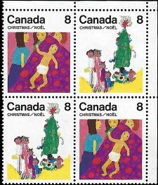 CANADA   # 677a MNH UPPER RIGHT PLATE BLOCK  (2-2)