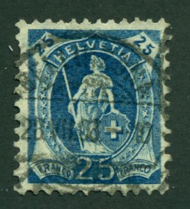 Switzerland 1905 #106 U SCV(2020) = $16.00