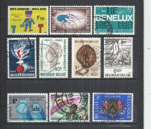 TEN AT A TIME - BELGIUM - POSTALLY USED COMMEMORATIVE 51