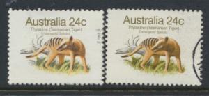 Australia SG 788 and 788b  pair Used  see further details