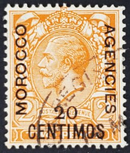 British Offices Morocco, Scott #65, F-VF used