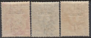 Italy Eritrea Red Cross n.41+42+44 MNH** cat 275$ (42+44 Super centered)