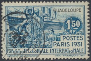 Guadeloupe    SC# 141 Used   Colonial Exhibition  see details & scans