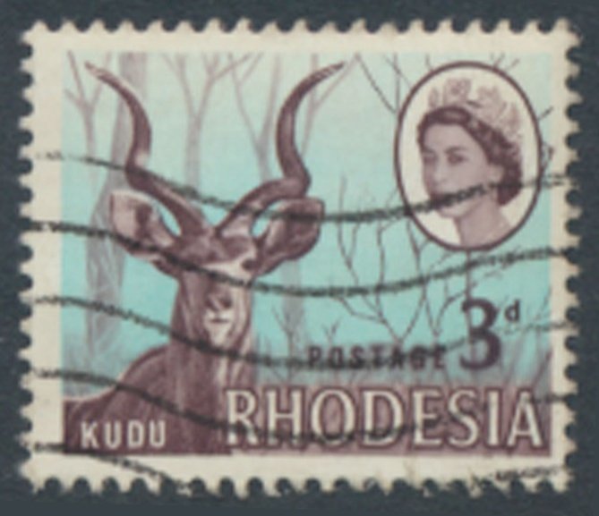 Rhodesia SC# 225 SG 376 Used ( Harrison )   see details & scans