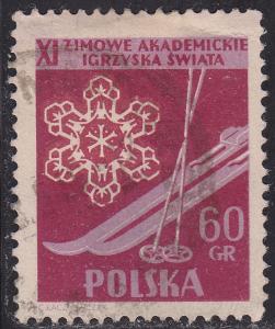 Poland 726 XI World Student Winter Games 1956