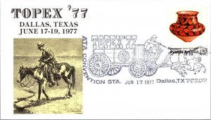 US EVENT COVER CACHETED AMERICAN REVOLUTION BICENTENNIAL ERA TOPEX 1977 TYPE C