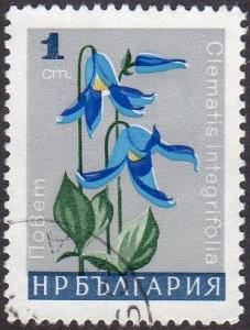 Bulgaria 1557 - Cto - 1s Clematis (1966) (2)