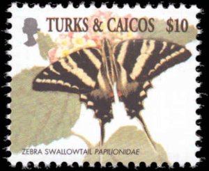 Turks and Caicos Islands #1352-1366, Complete Set, 2001, Butterflies, NH