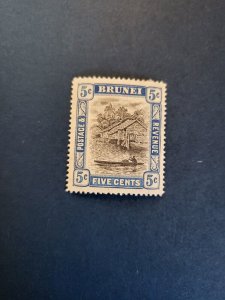 Stamps Brunei Scott #21 hinged