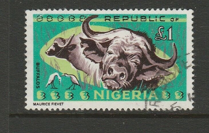 Nigeria 1965 Animal Defs, £1 FU SG 185