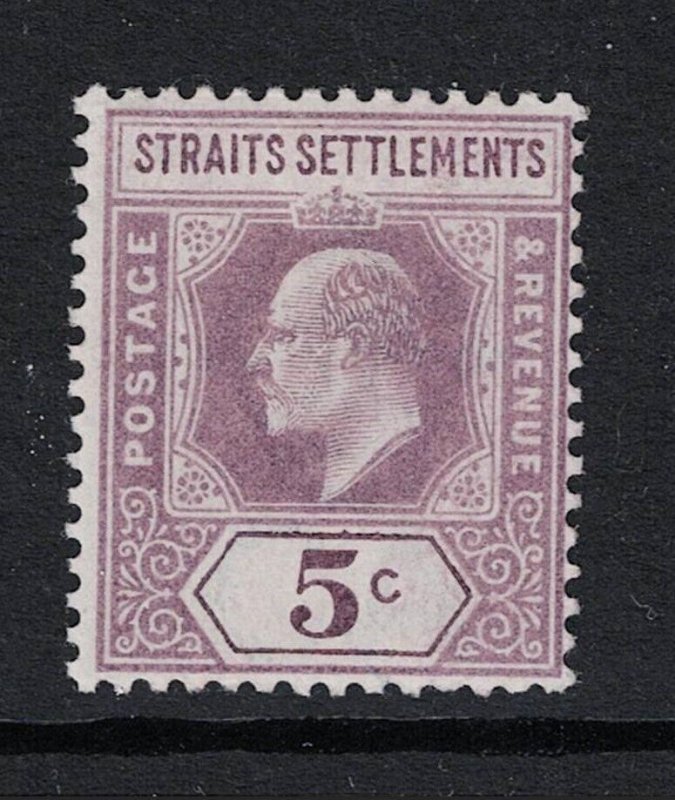 Straits Settlements SG# 113 Appears NH / Light Gum Creasing - S20317