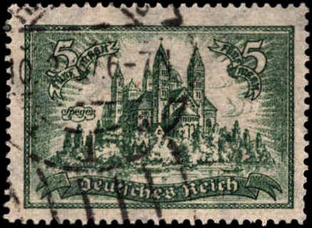 Germany #350, Complete Set, 1925, Used