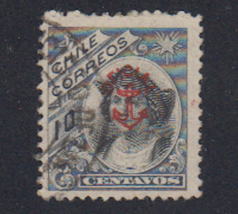 Chile - 1907 - SC O12 - Used