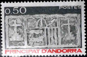 Andorre (French) Andorra Scott 315 MNH** 1983 Coat of Arms stamp