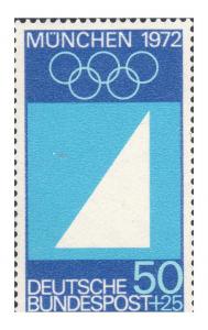 GERMANY B449 MNH VF 72 Olympics