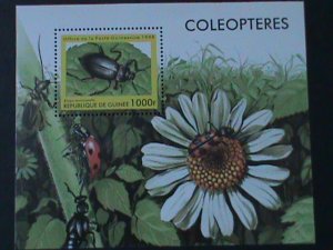 GUINEA-1998-SC#1430-LOVELY MORPHO ADONIS -INCETS -MNH S/S VF-LAST ONE