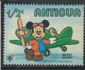 1980 Antigua - Sc 562 - MH VF - 1 single - Disney