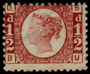 SG48, ½d rose-red plate 13, NH MINT. Cat £120+ BU 