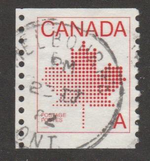 Maple Leaf  'A' stamp - Scott # 908