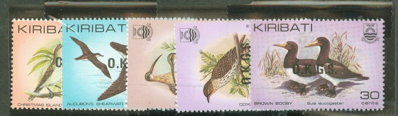 Kiribati #016-20  Single (Complete Set)