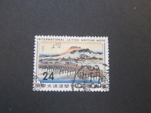 Japan 1958 Sc 656 set FU