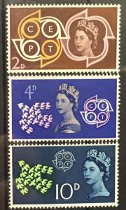 Great Britain sc382-384 MNH set  *613