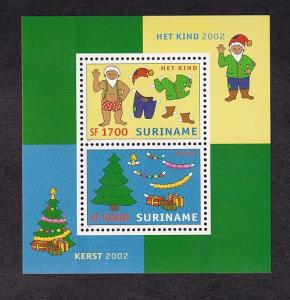 Surinam   #1288  MNH 2002  sheet  Christmas