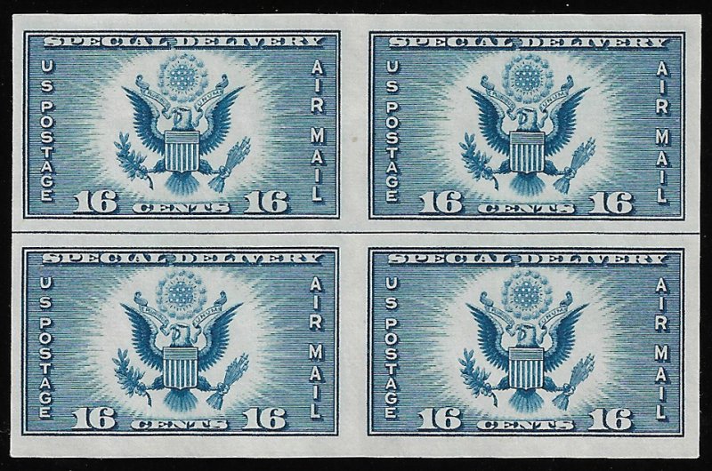 US #771 SUPERB mint never hinged, BLOCK with horizontal line, no gum as issue...