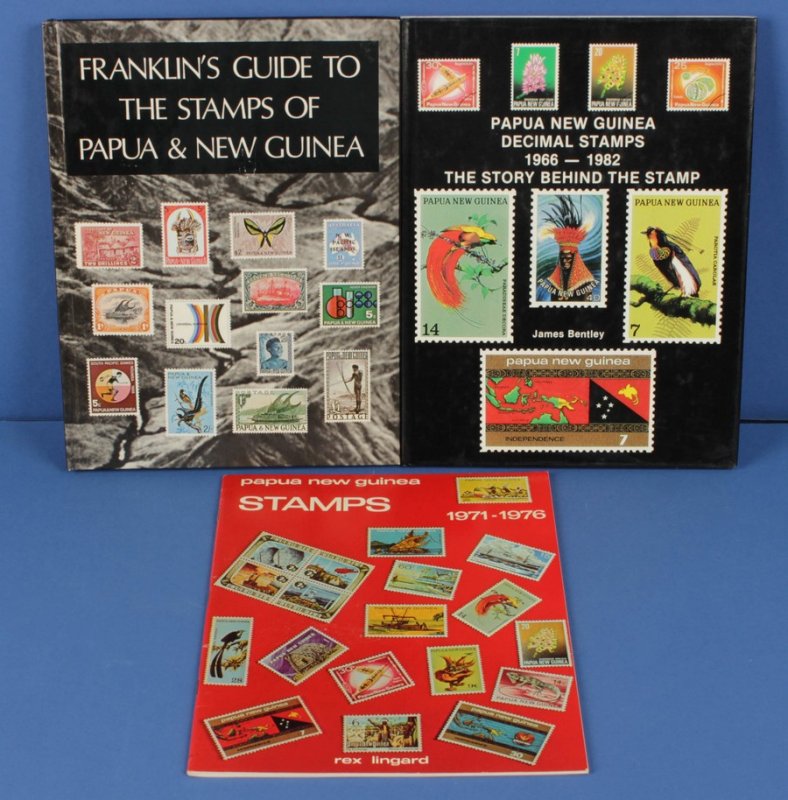 PAPUA NEW GUINEA : Franklin's Guide to the Stamps of Papua & New Guinea.