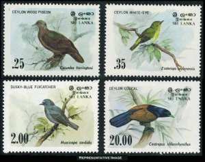 Sri Lanka Scott 691-694 Mint never hinged.