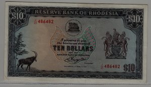 Rhodesia P-37 xf banknote