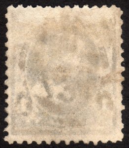 1890, US 1c, Used, Sc 219v, Candle Flame Error on right 1 variety