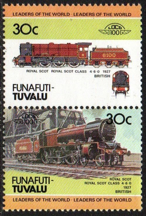 Tuvalu - Funafuti Sc #9 MNH pair