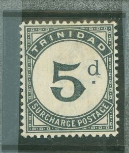 Trinidad #J6 Unused Single