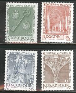 Luxembourg Scott 436-439 MNH** 1966 stamp set