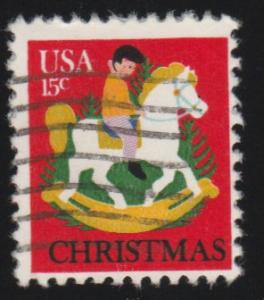 USA 1769 child on rocking horse