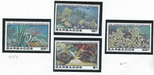 Barbados   mnh sc 534-537