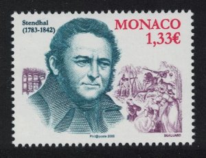 Monaco Stendhal 225th Birth Anniversary of Henri Beyle writer 2008 MNH SG#2843