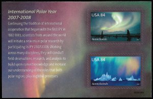 US #4123 SUPERB mint never hinged, POLAR YEAR SHEET,  post office fresh, SELE...