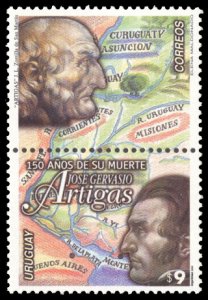 Uruguay 2000 Scott #1878 Mint Never Hinged