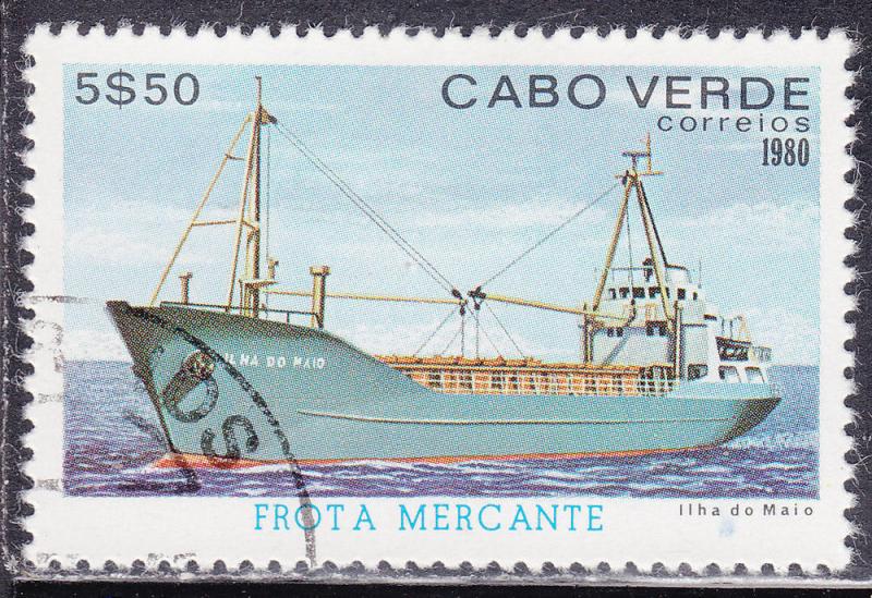 Cape Verde 423 Used 1980 Ilha do Maio