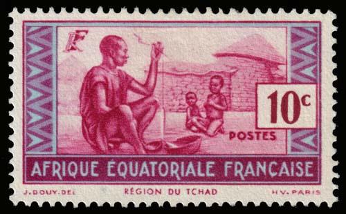 French Equatorial Africa - Scott 38 - Mint-Hinged